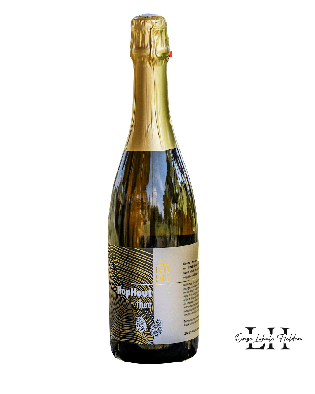 Hophout thee - Mousserende Cuvée o.o% - Betuws Wijndomein